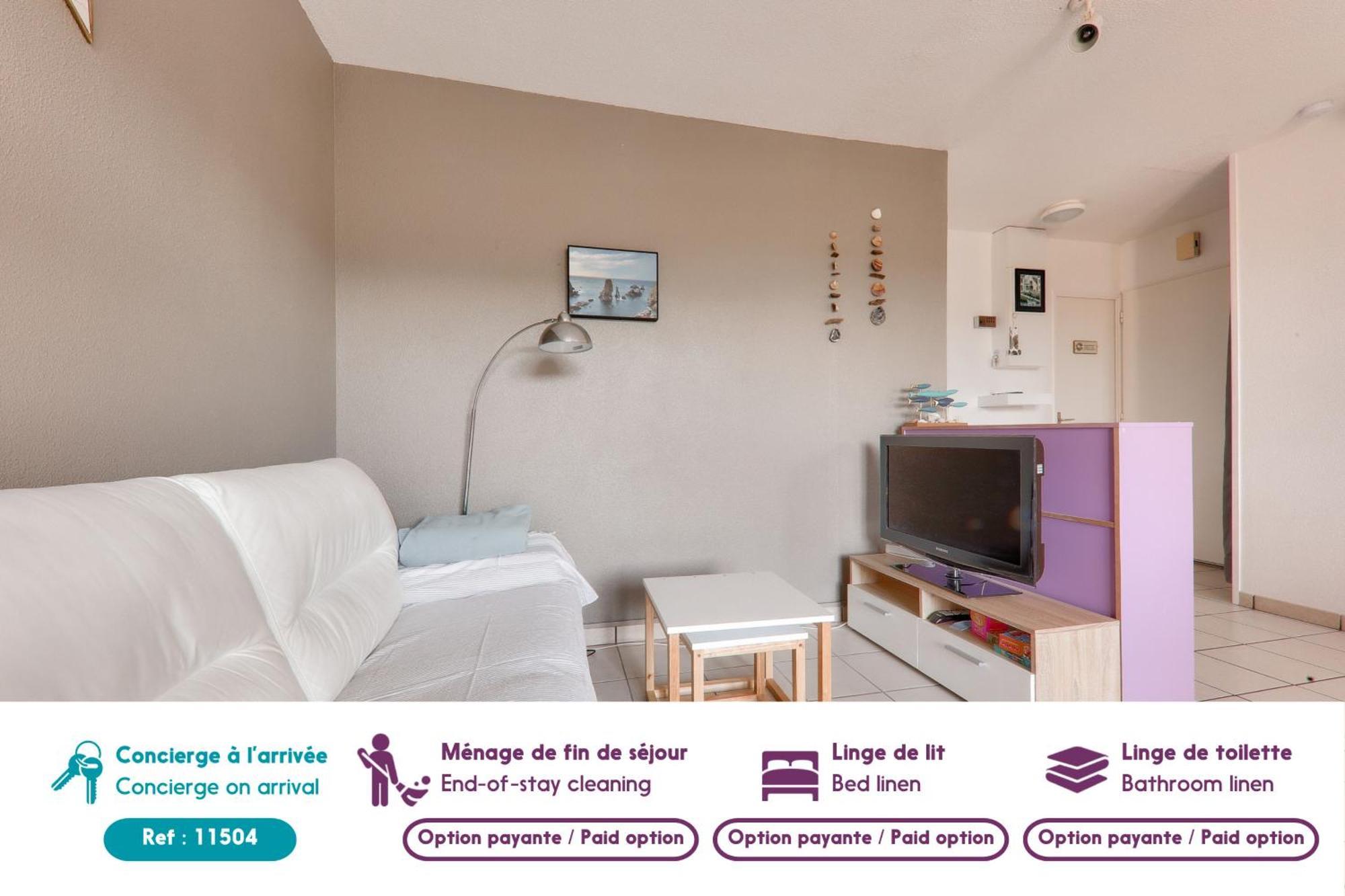 Appartement Pour 6 - 400 Plage Du Fogeo อาร์ซอง ภายนอก รูปภาพ